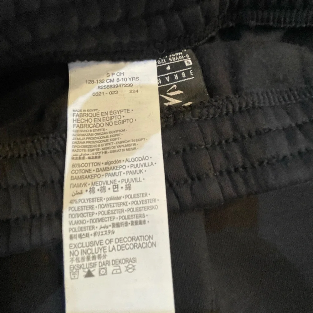Nike 3Brand Black Jogger Sweatpants with Tapered Fit